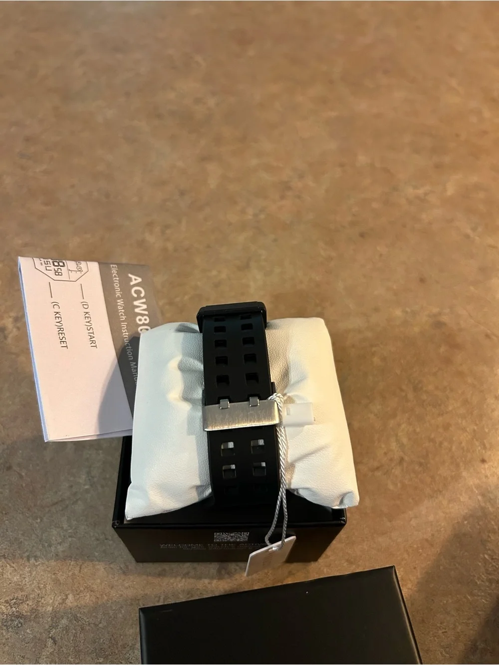 Ativa Green and Black Digital Sports Watch with Gold Accents